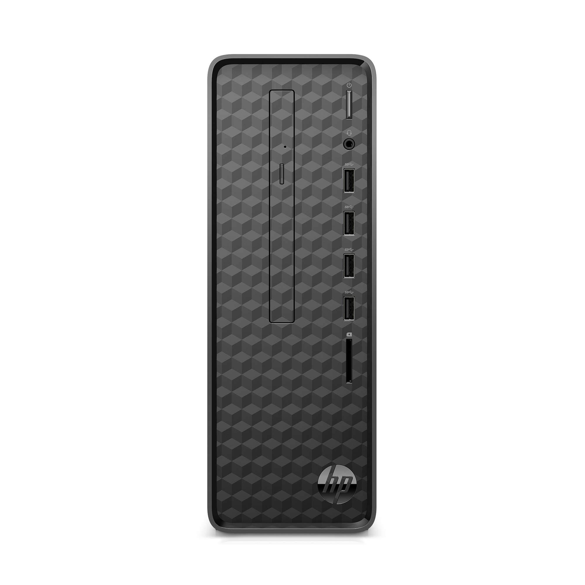 HP Slim Desktop, AMD Athlon Gold 3150U, 8GB Ram, 256 GB Ssd, Windows 10 (S01-aF0020, Black)