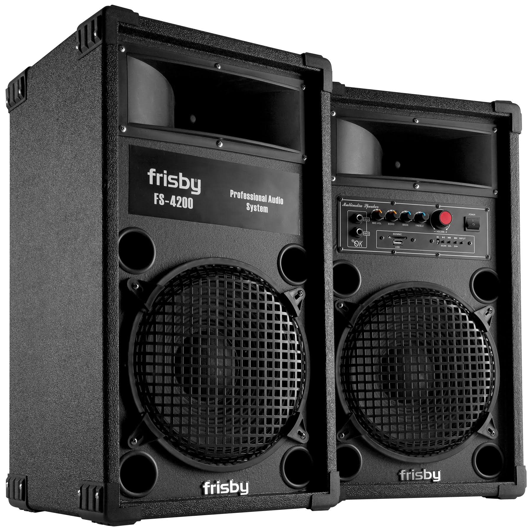 Frisby FS-4200 Bluetooth Amplified Speaker System Party Machine w/ USB