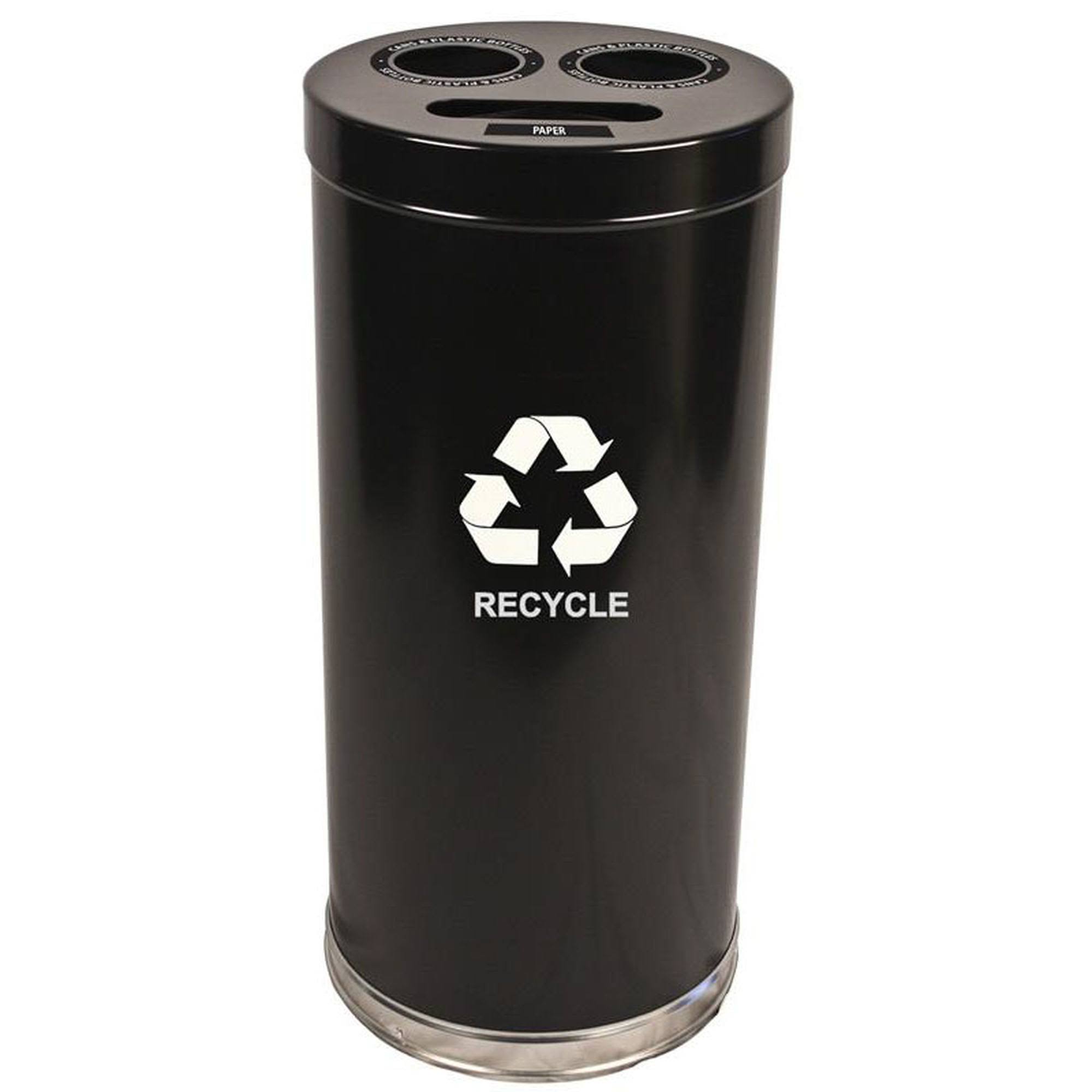 Witt Three Opening Recycling Unit, Black