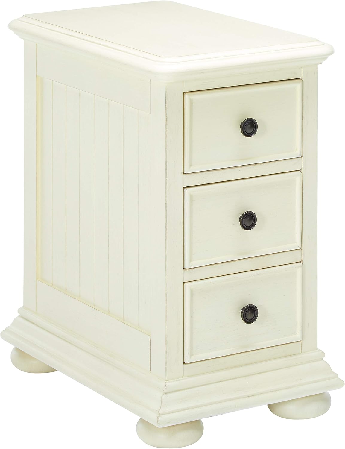 Pulaski Coastal Chairside White Accent Chest Cabinet