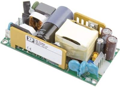 XP POWER ECS130US12 Power Supply; AC-DC; PSU, 130W 12V 10.9A, Compact Open Frame, Adj Vout, 80~264 VACin