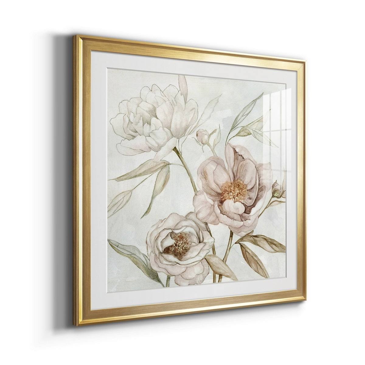Washed Botanical I Premium Framed Print - Ready to Hang - 18.5x18.5 - Black