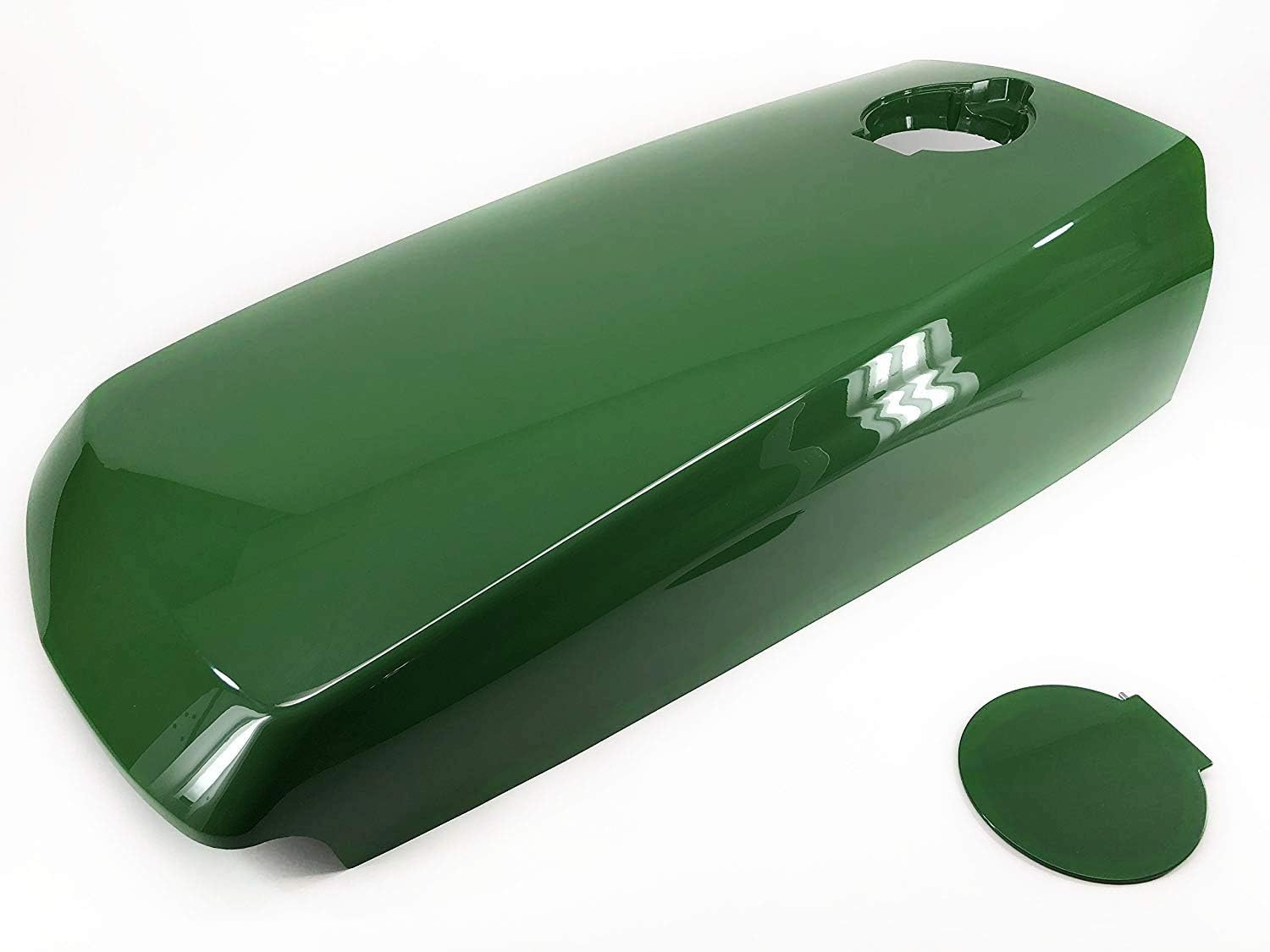 Flip Manufacturing Hood with Fuel Door Replaces LVU12063 Fits John Deere 4500 4510 4600 4610 4700