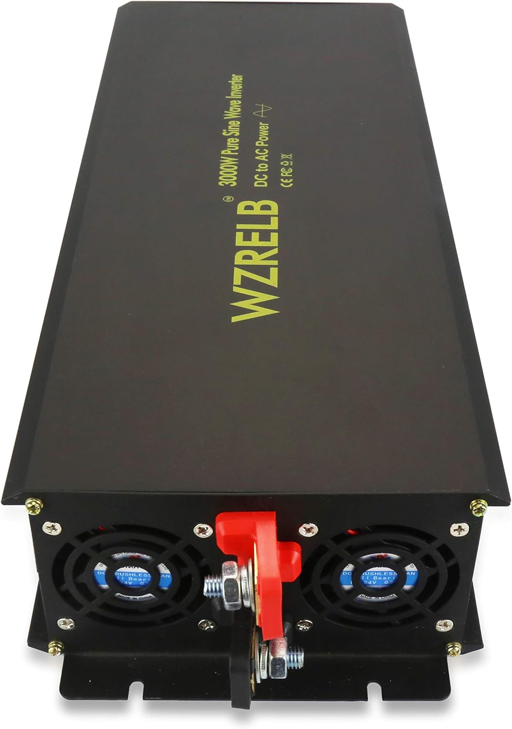 WZRELB Power Inverter 3000W Pure Sine Wave Inverter 12V 120V Dc AC Converter