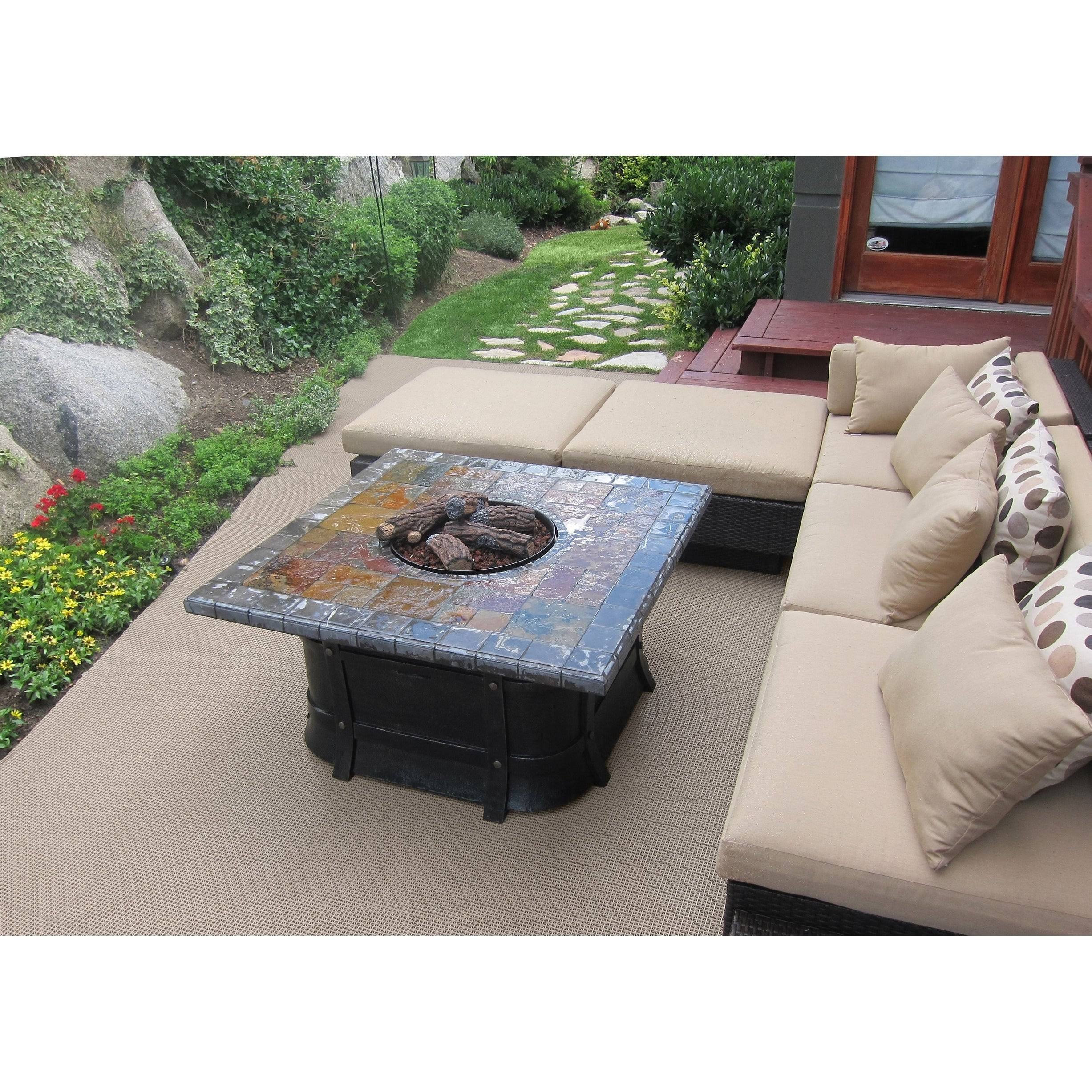 DuraGrid Interlocking Deck Tiles (Pack of 40) - Beige