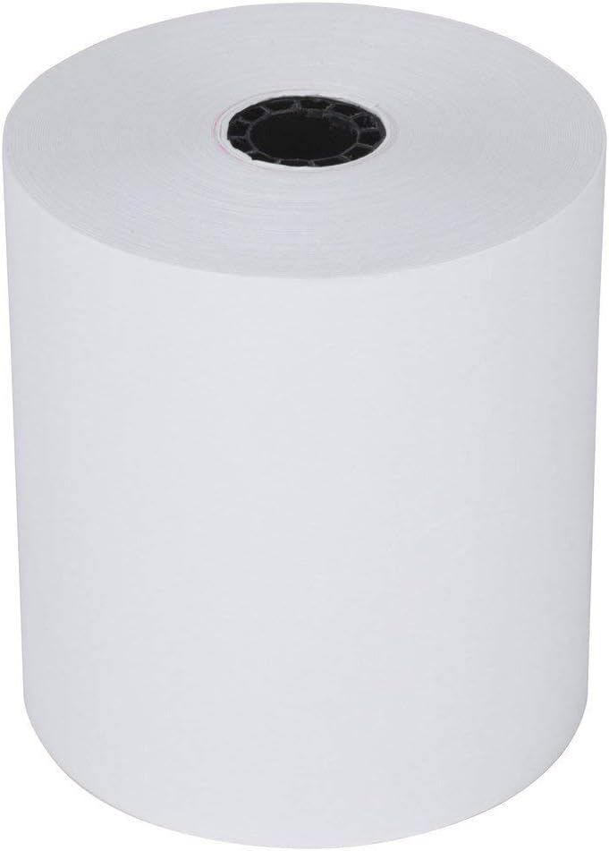 Thermal paper roll 3 1 8' x 230 Hypercom T77-T, T77TH (50 Rolls) AQUILA Brand Pack of 2