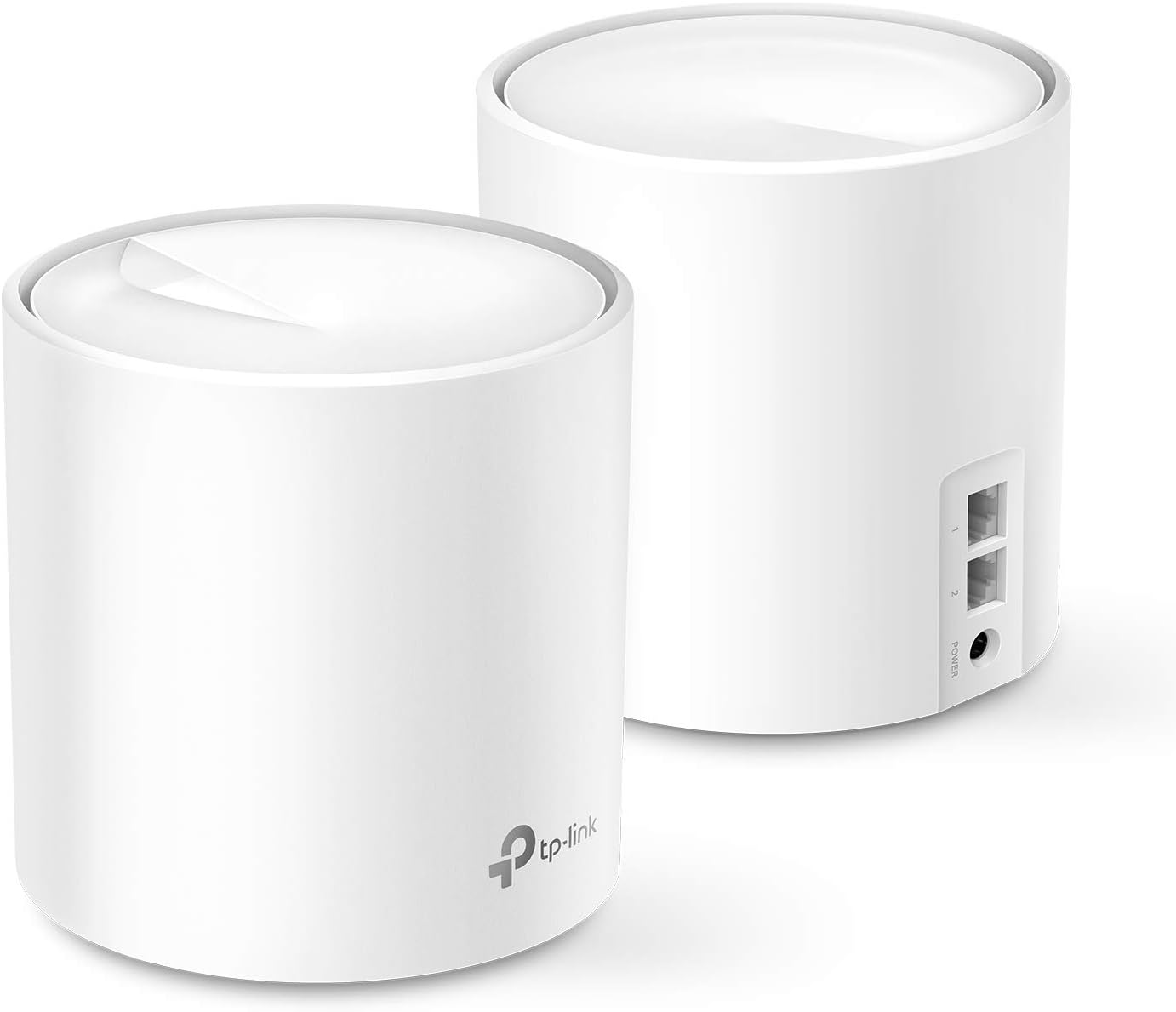 TP-Link AX6600 Deco Tri-Band WiFi 6 Mesh System(Deco X90) - Covers up to 6000 Sq.Ft, Replaces Routers and Extenders, AI-Driven and Smart Antennas, 2-Pack