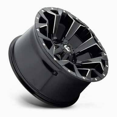 Fuel D57620001847 - Assault 20x22 Gloss Black