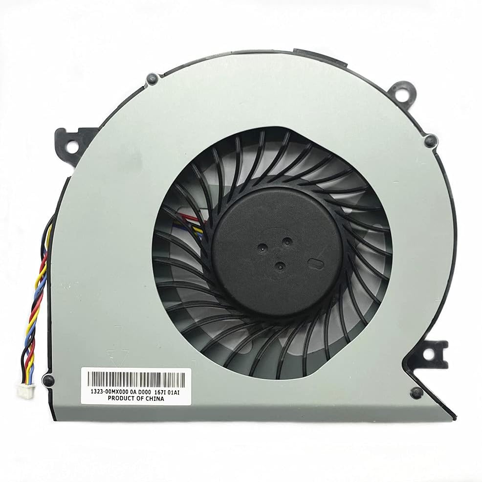 ZHAWULEEFB Replacement New CPU Cooling Fan Replacement for HP Envy AIO 27-P 27-p014 DC12V P/N:1323-00MX000 819000-001 BUB1112HB DC12V 0.75A A5W Pack of 2