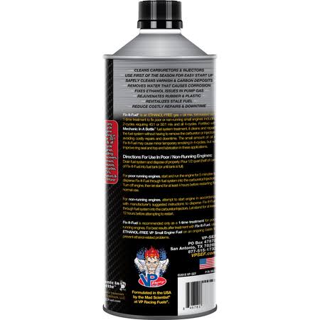 VP Fuels 40:1 Premixed Quart/8 Pack