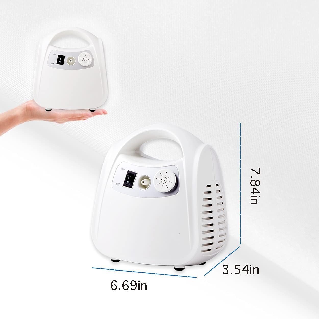 Nebulizer Portable Air Compressor Machine for Adult Baby with Tubing Masks Kits