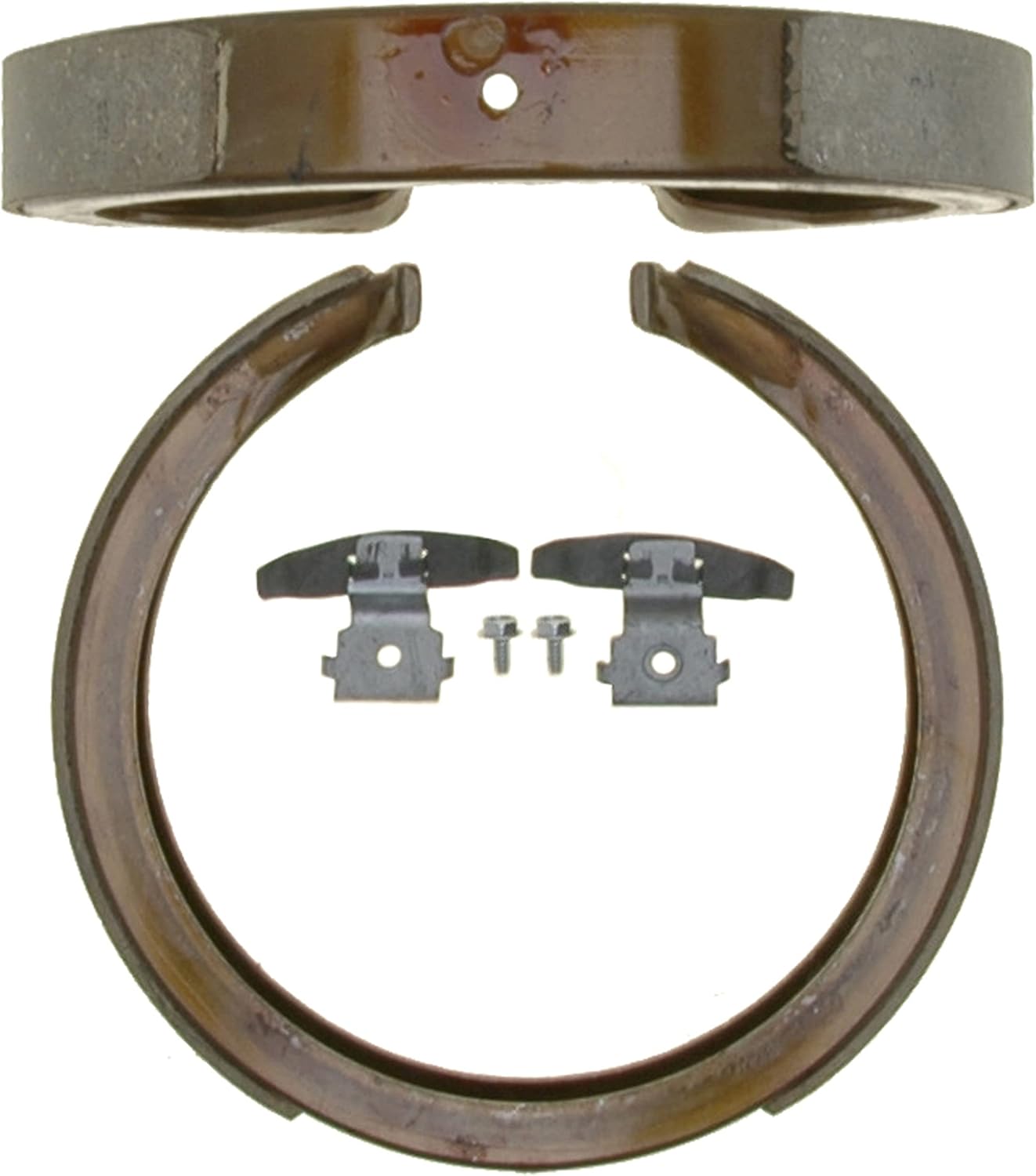 ACDelco Professional 17781B Bonded Rear Drum In-Hat Parking Brake Shoe Set