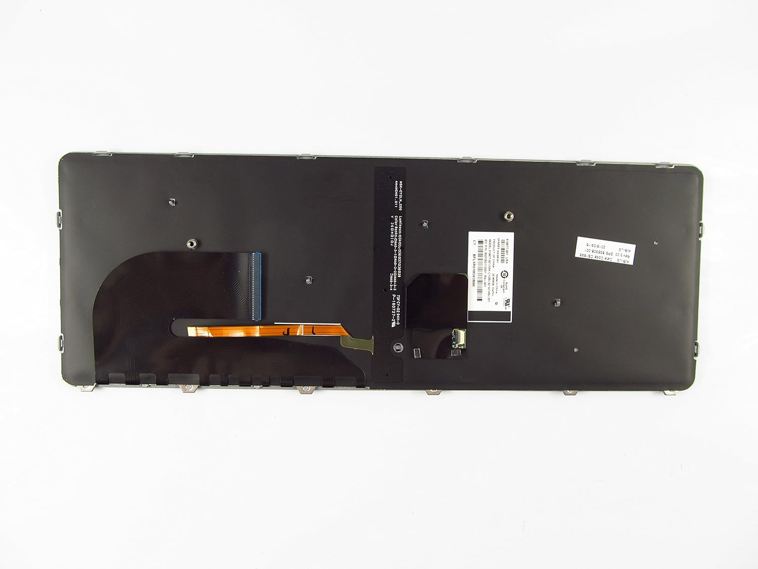 New Keyboard Replacement for HP EliteBook 745 G3 G4 840 G3 G4 836308-001 821177-001 with Backlit Pointer, Silver Frame Pack of 2