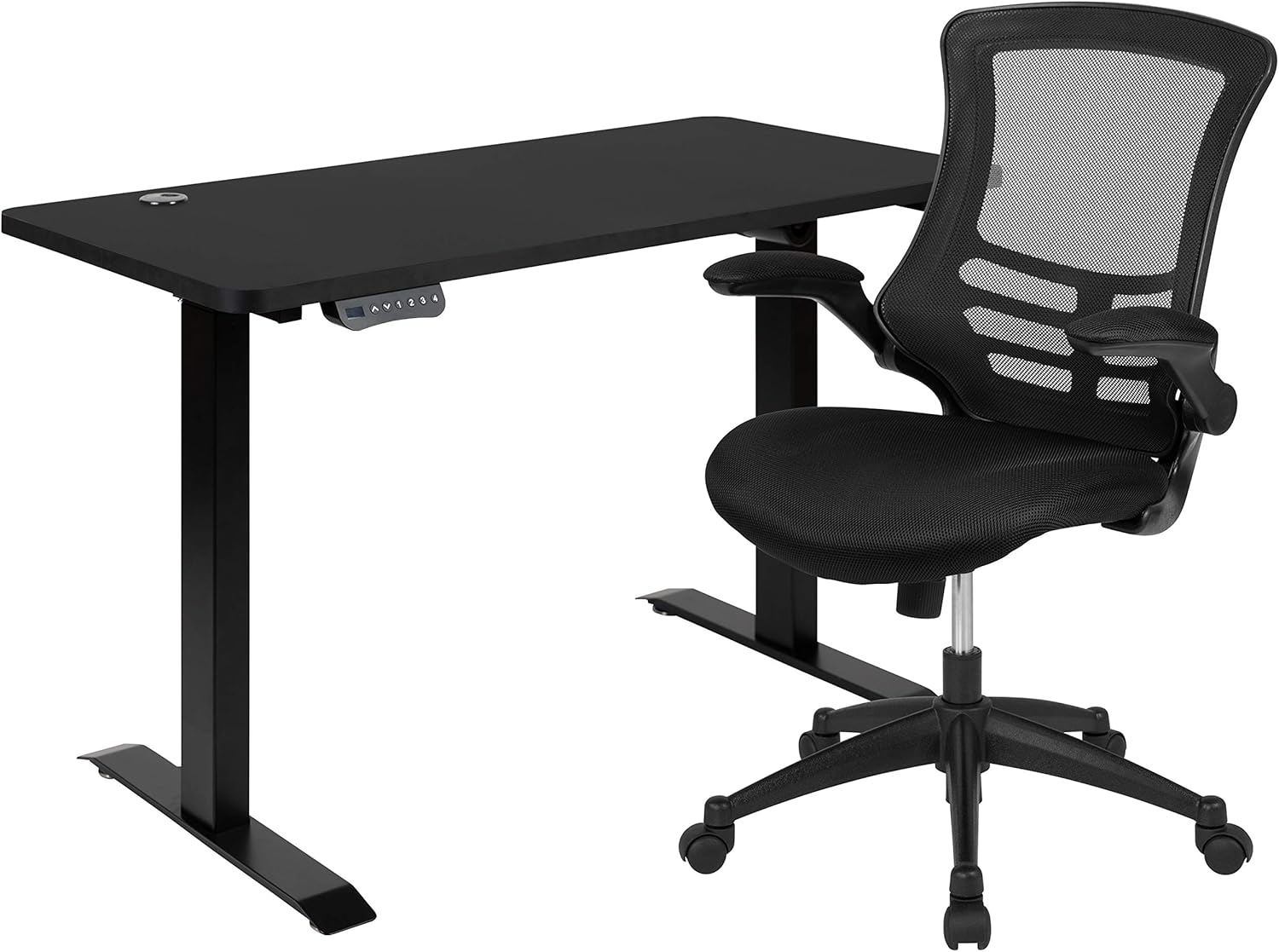 Flash Furniture Electric Height Adjustable Standing Desk - Table Top 48