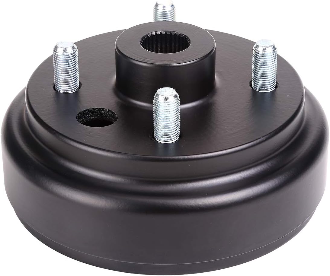 10L0L Rear Wheel Brake Hub Drum for 4 Cycle Gas EZGO TXT, RXV, Marathon, Medalist, Shuttle 4/6, ST Express/Sport II, MPT, Workhorse, OEM# 21807-G1 21807G1 41843-94 Pack of 2