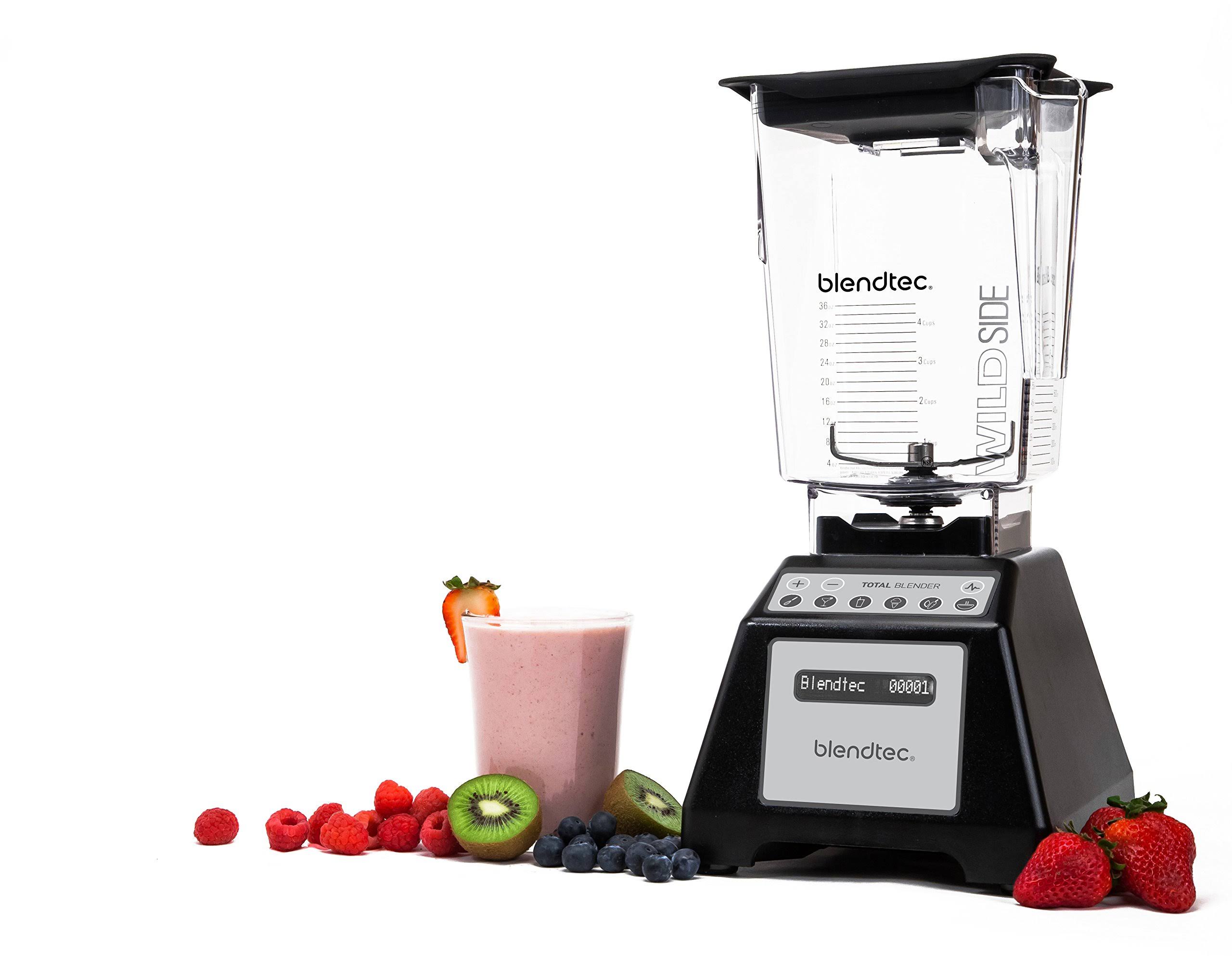 Blendtec Total Blender, Wildside Jar - Black