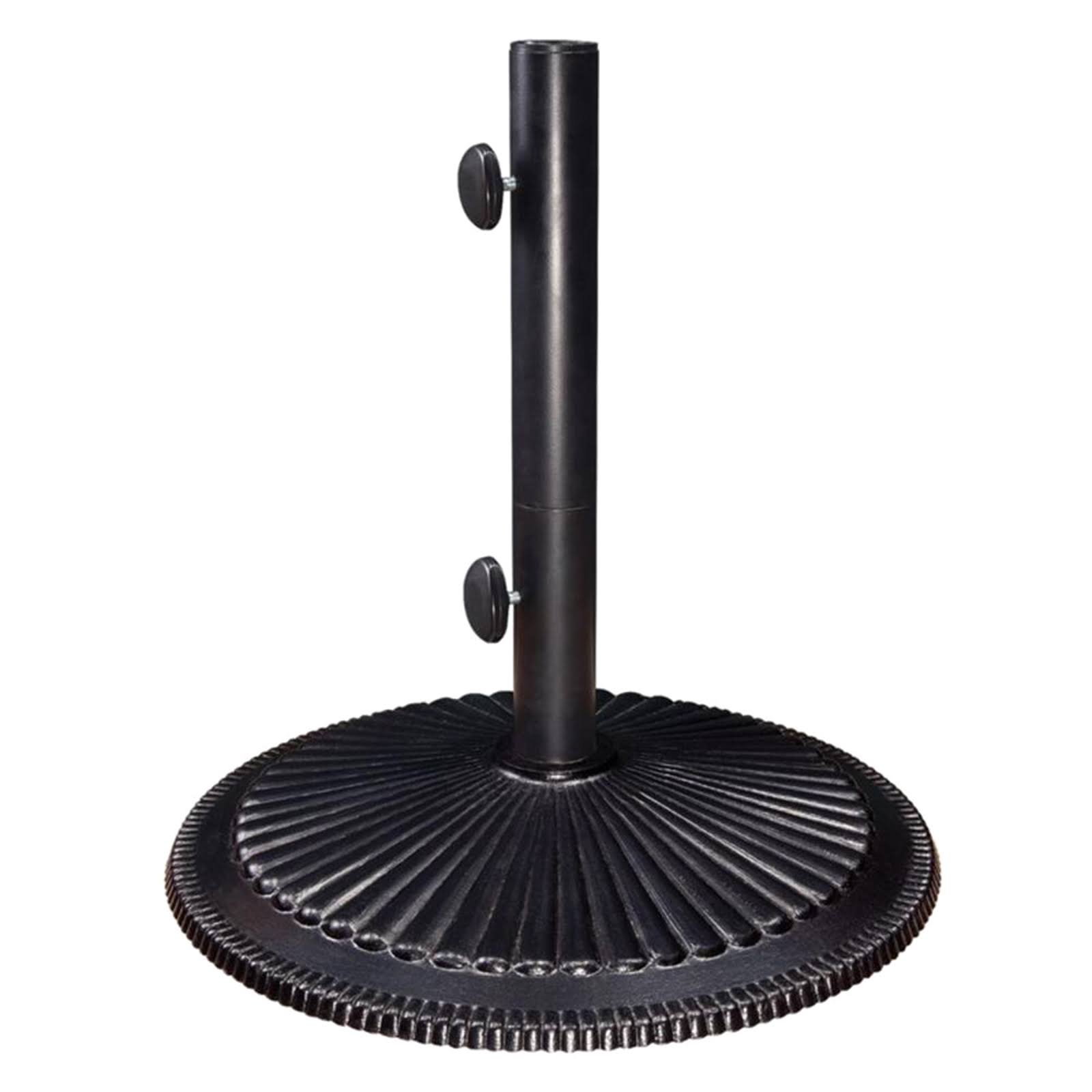 SimplyShade Cast Iron Free Standing Umbrella Base, Black
