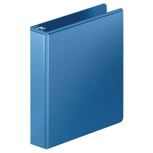 Wilson Jones W385-34-7462PP Heavy Duty D-Ring View Binder with Extra Durable Hinge - 1.5 in. PC Blue, Pack of 12