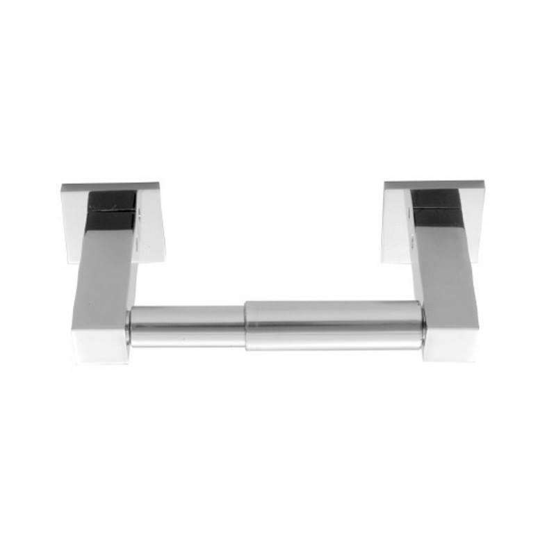 Jaclo 4277-PCH Cubix Toilet Paper Holder, Polished Chrome