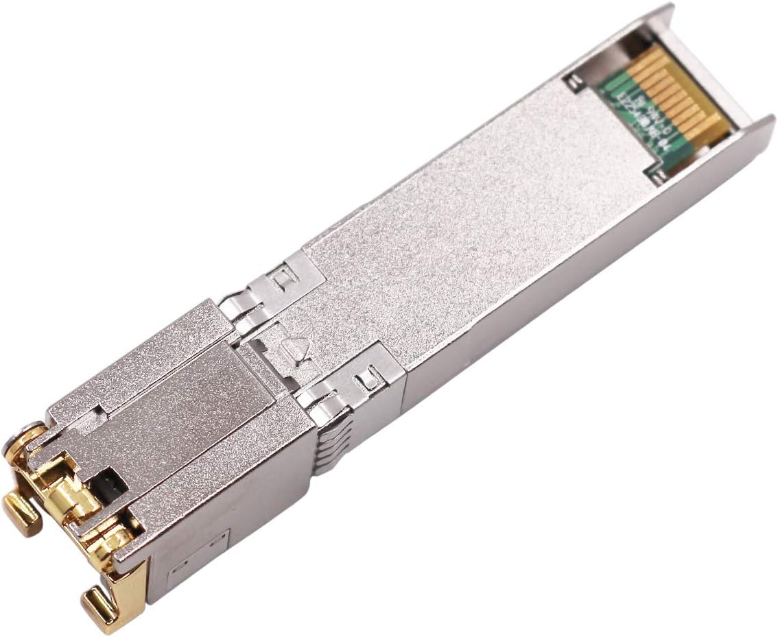Wiitek SFP+ to RJ45 Copper Modules, 10GBase-T Transceiver Compatible for Cisco SFP-10G-T-S, Ubiquiti, D-Link, Supermicro, Netgear, Mikrotik, Unifi (Cat 6a/7, 30-Meter) Pack of 2