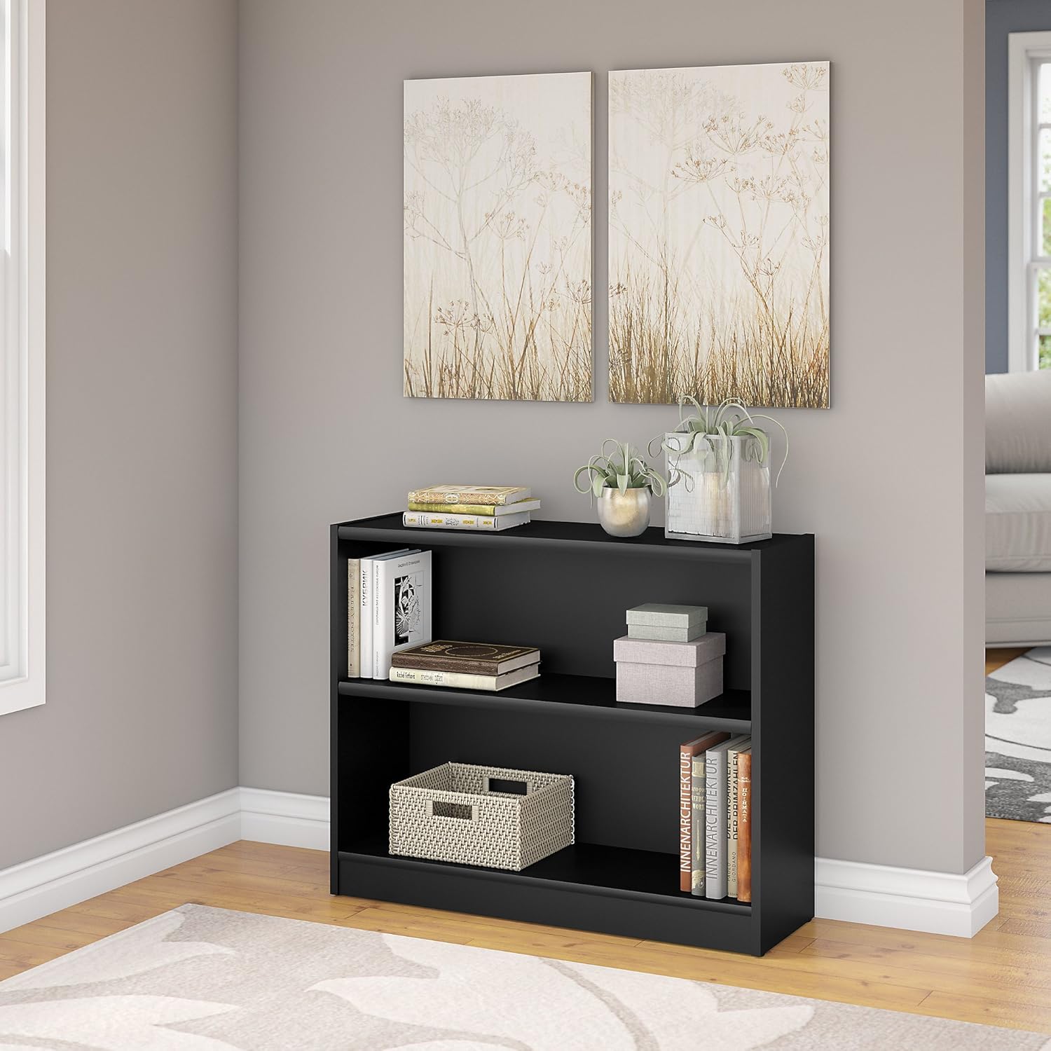 Bush Furniture WL12436-03 5 Shelf Bookcase, 72