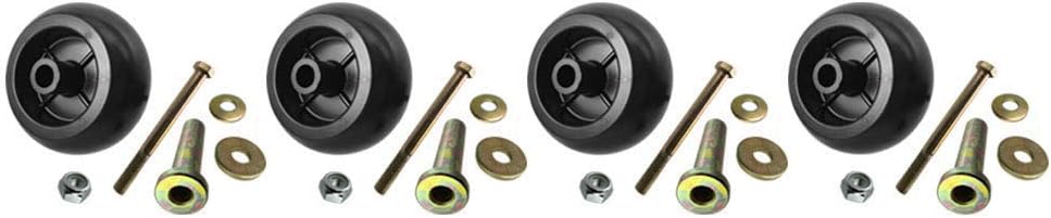 4 Deck wheel Kit REPLACEMENTUSA MADE Fits Exmark 103-3168 103-4051 1-603299 Pack of 2