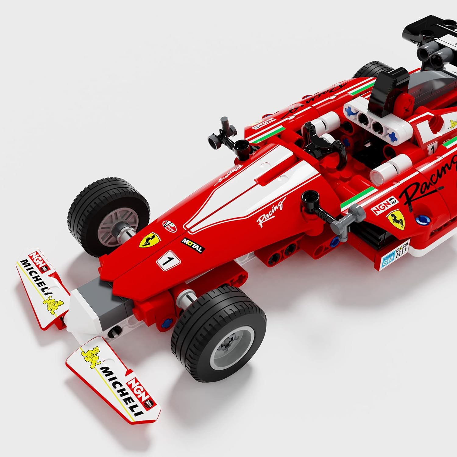 HI-Luck Building Blocks Car Toys,228 Pieces Building Pull Back Racecar Toys for Kids,Best Building Blocks Gift for 6-12+ Years Old Boys and Girls