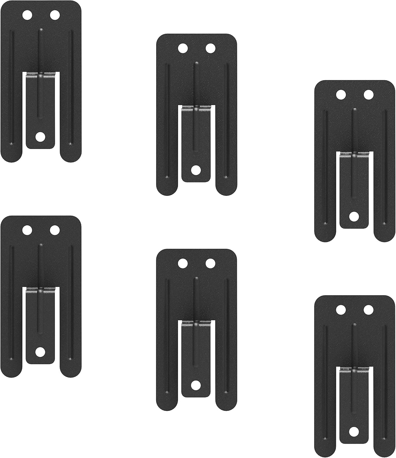 COMASACH 6 PCS Non Slip Gaskets for Bed Frame, Bed Mattress Anti-Slip Baffle, Fit for 0.47 inch Wide Bed Frame Pipe/Bar