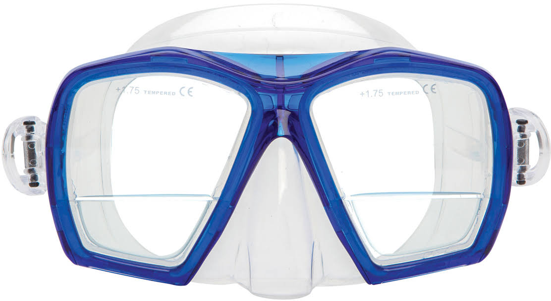 Xs Scuba Gauge Reader Mask (Black Silicone)