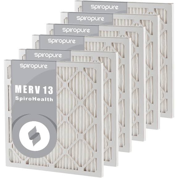 17x22x1 MERV 13 AC u0026 Furnace Filters (6 Pack)