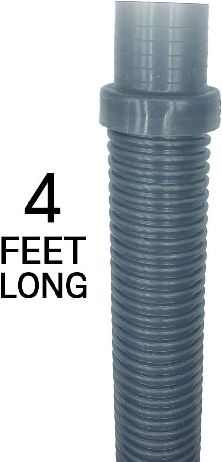 Puri Tech 6 Pack Universal Pool Cleaner Hose 48 Long Translucent Blue Color for Hayward Navigator, Pool Vac Ultra, AquaBug Pack of 2