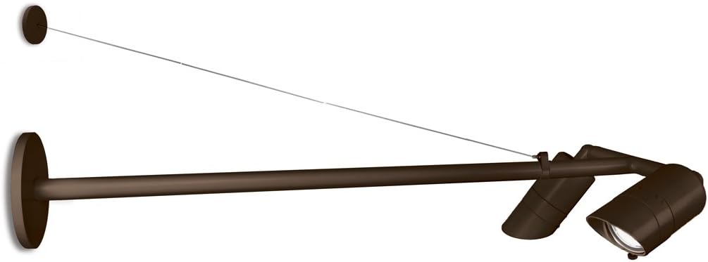 WAC Lighting WP-LED529-40-aWT Endurance LED Double Signage Light in Architectural White Finish 4000K