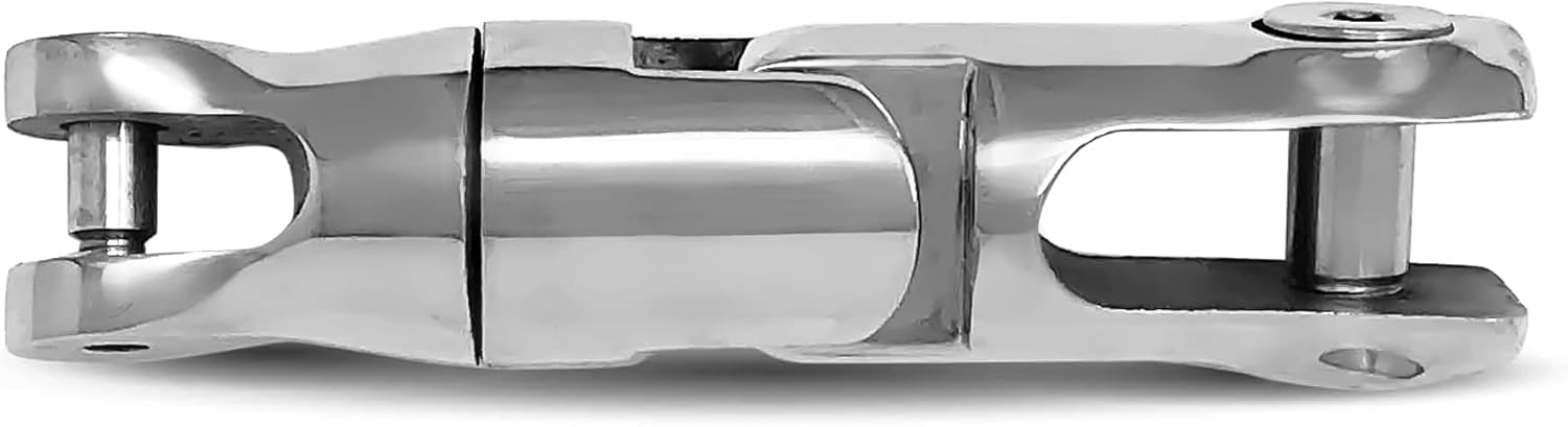 Five Oceans Atlantic 600 Horizontal Windlass 600W Kit w/Nylon Three Strand Rope/Chain with (Rope 1/2