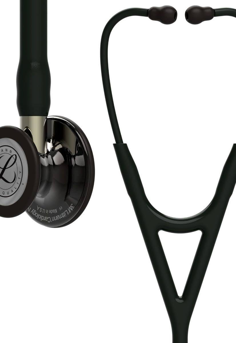 3M Littmann Cardiology IV Stethoscope - Black / Smoke / Champagne
