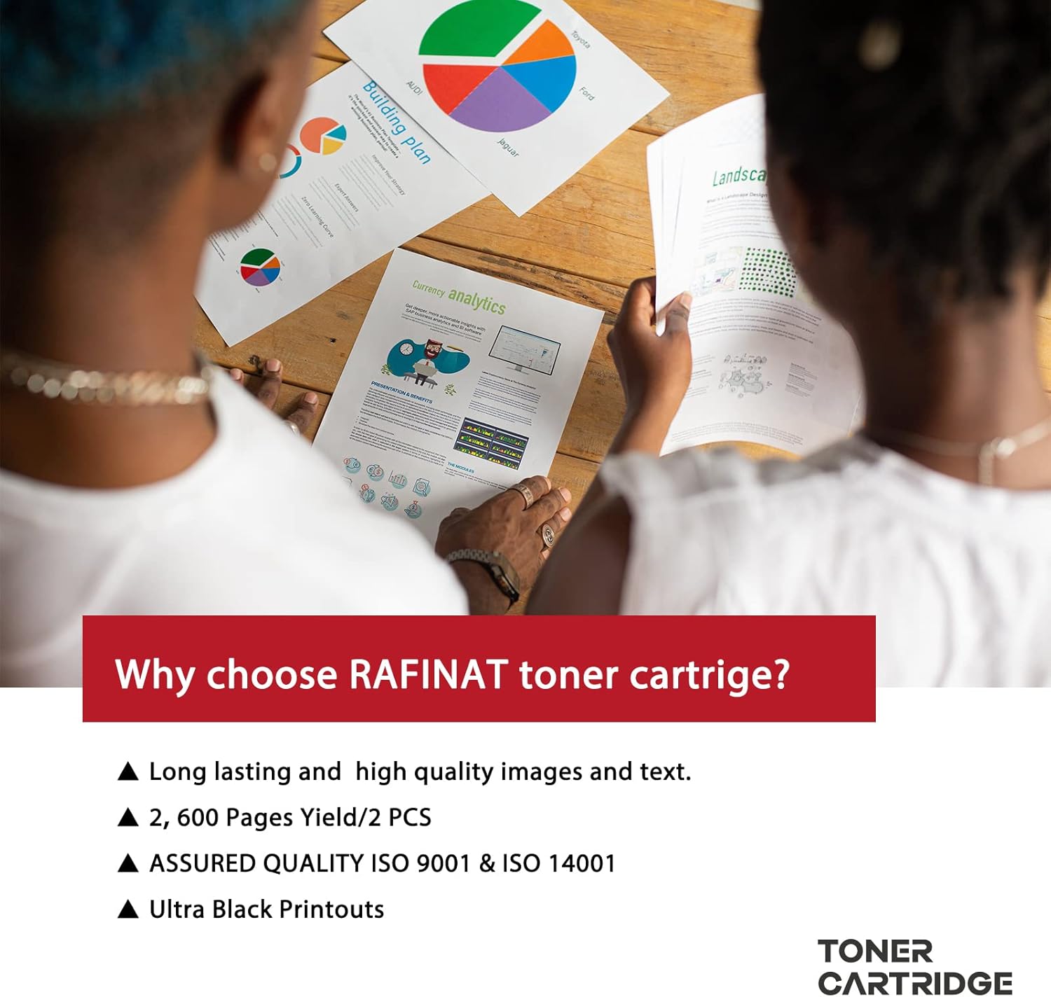 RAFINAT TN660 Toner Cartridge Replacement Compatible with Brother Printer TN630 TN-660 TN-630 TN 660 TN 630 DCP-L2540DW HL-L2300D HL-L2380DW HL-L2320D MFC-L2700DW MFC-L2685DW (2 Pack, Black) Pack of 2