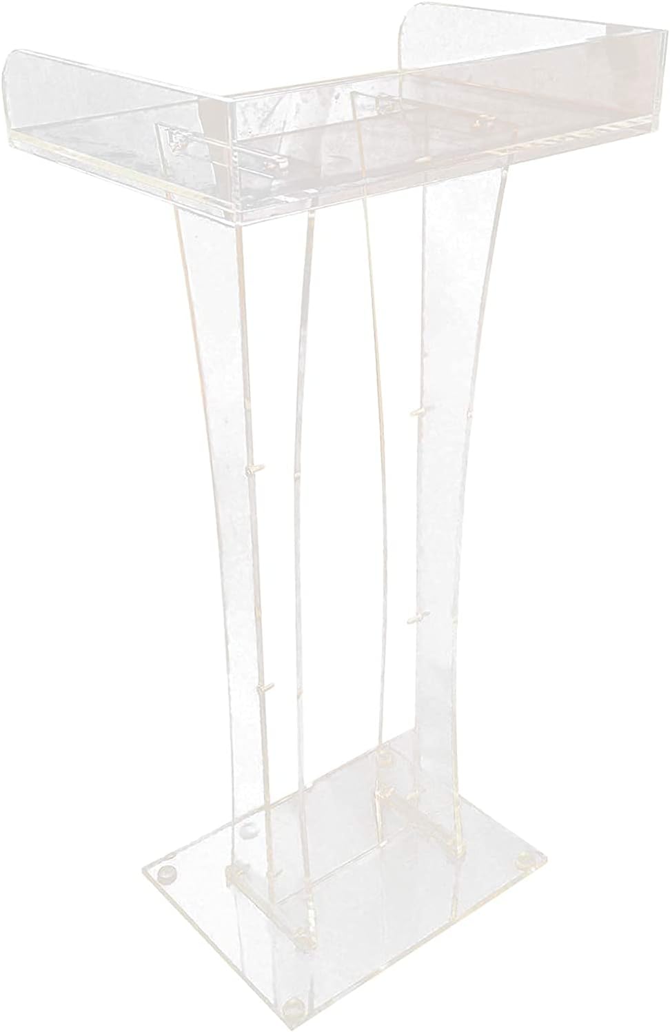 Podium Lectern Conference Pulpit Acrylic Stand Up Podium Lectern School Church Business Conference Podium Lecterns