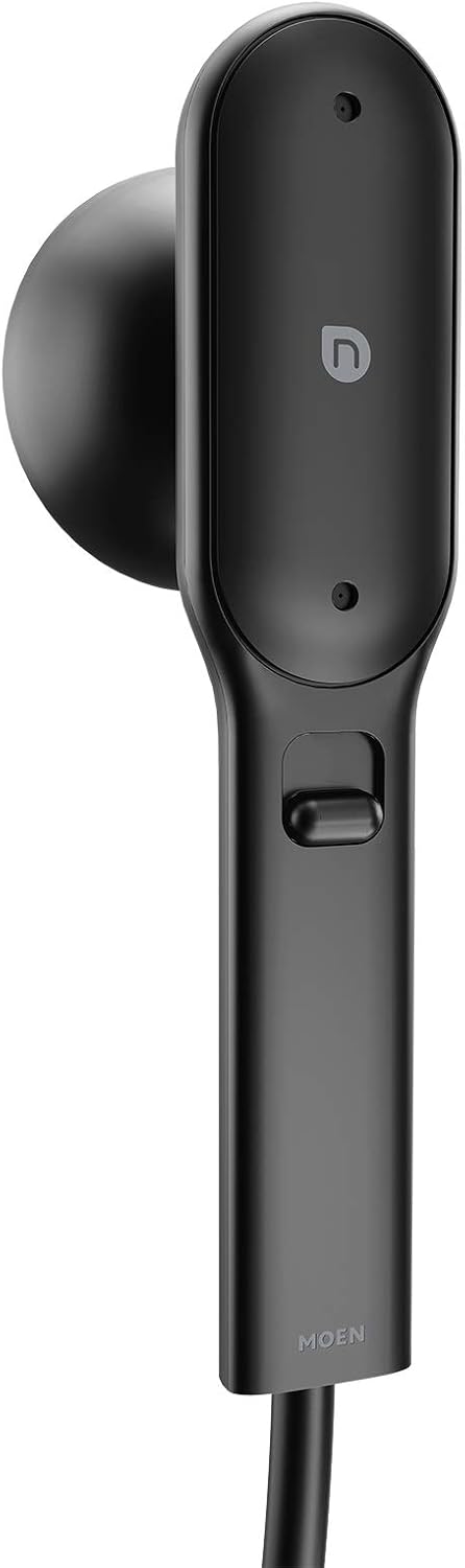 Moen N214H0BLC Nebia Nebia by Moen Spa Handshower, Matte Black/Chrome