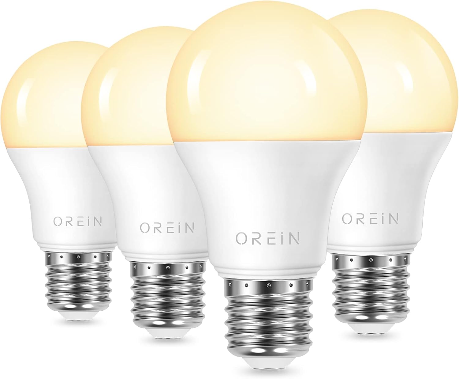 OREiN Dimmable LED Light Bulb, 15W LED Bulbs with E26 Standard Base, 100W Equivalent, 1600 Lumen CRI80+ Light Bulbs, 5000K Daylight, 15000 Hrs, 6 Pack