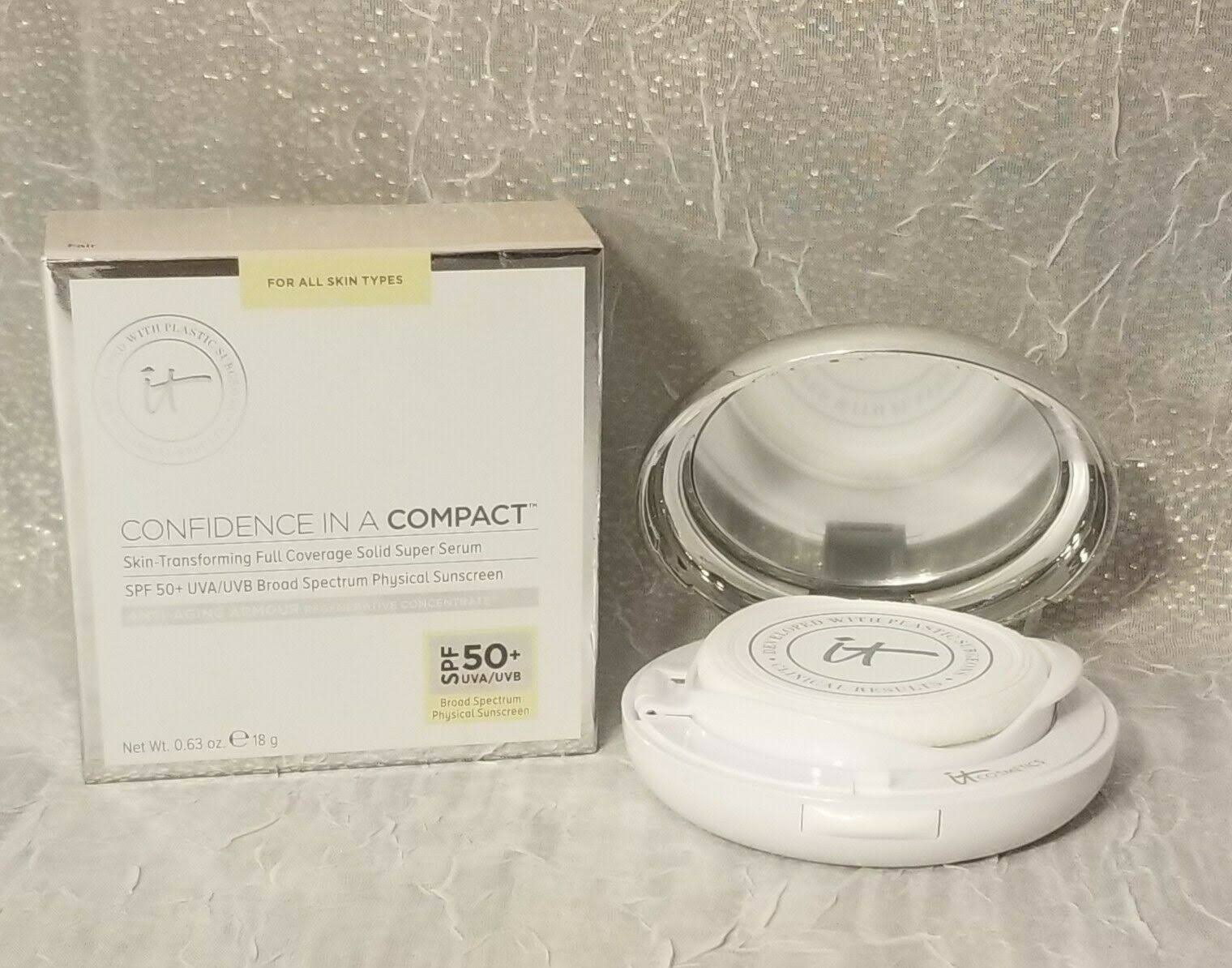 It Cosmetics Confidence in a Compact, SPF 50+, Fair