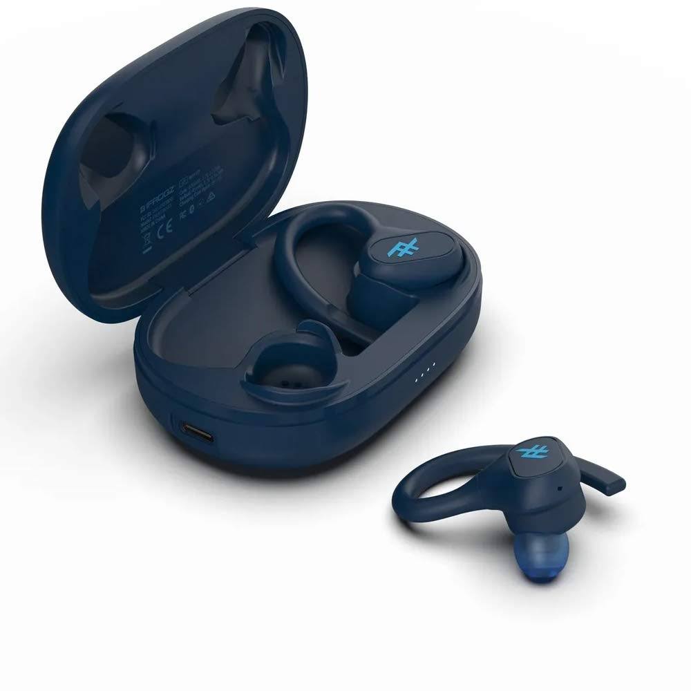 Ifrogz - Airtime Sport True Wireless in Ear Bluetooth Headphones - Retail Packaging - Blue