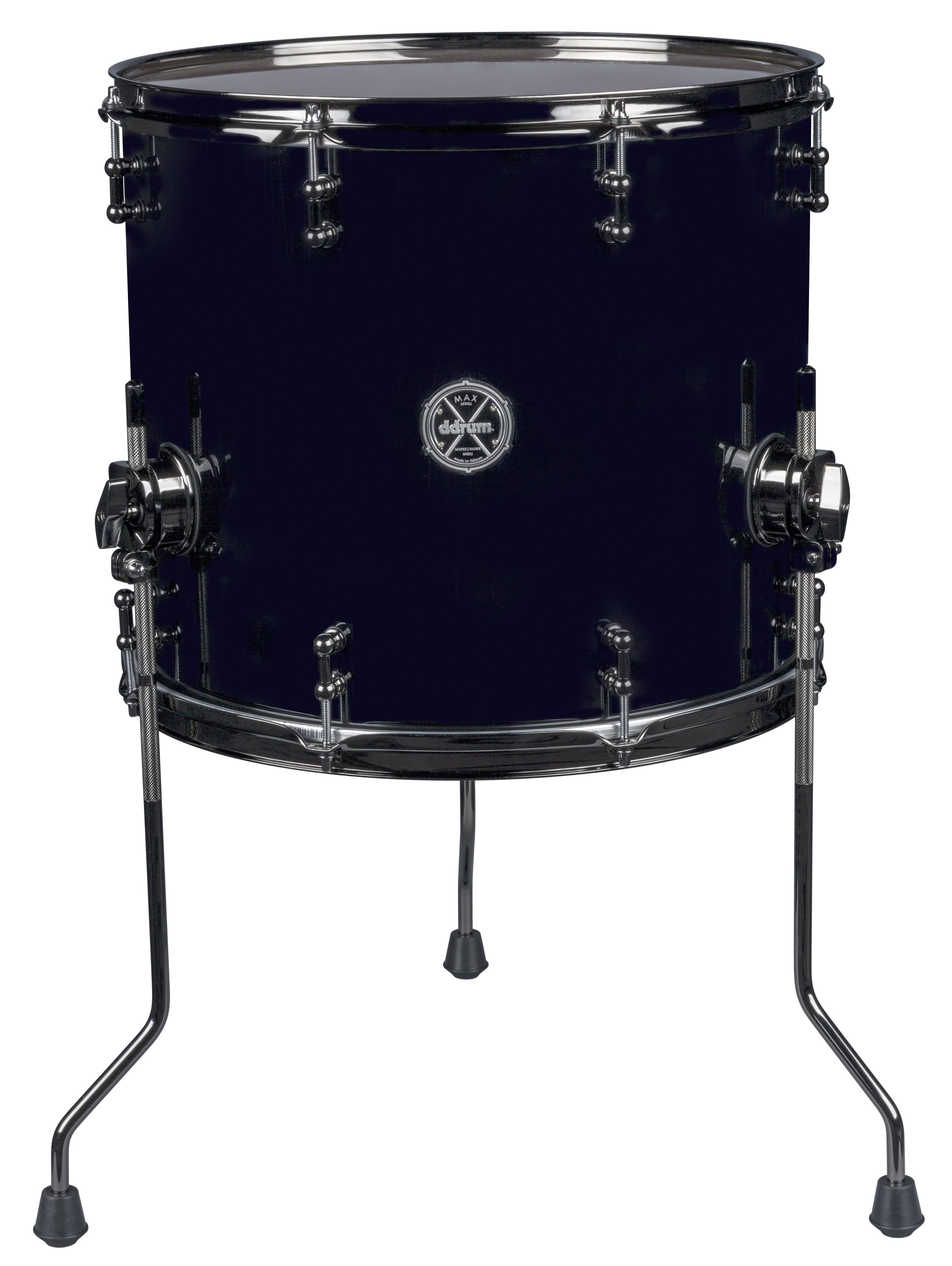 ddrum Max Series 14x14 Floor Tom Piano Black
