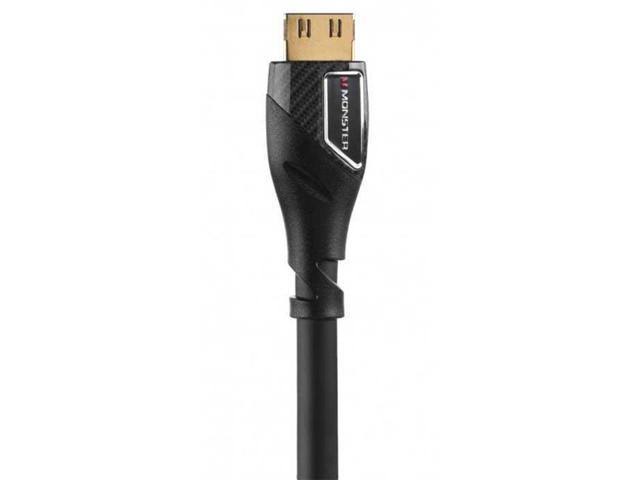 Monster Cable UltraHD Black Platinum Ultimate High Speed HDMI Cable with Ethernet and Performance Indicator, 5&