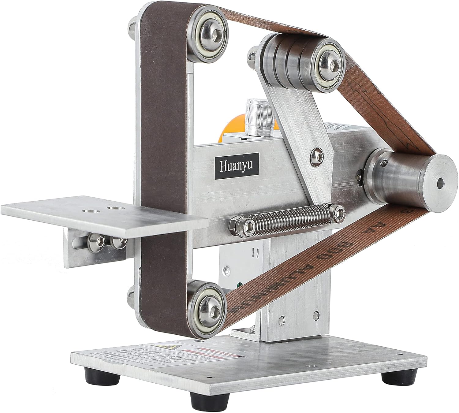 Huanyu Mini Belt Sander 360W Electric Polishing Grinding Belt Machine 1.2