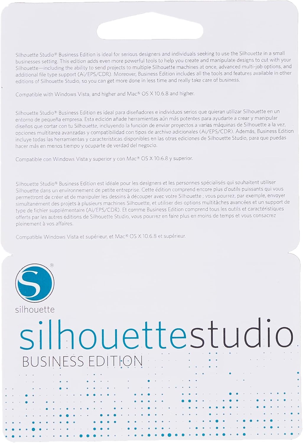 Silhouette America Studio Business Edition Software, Multicolor Pack of 2