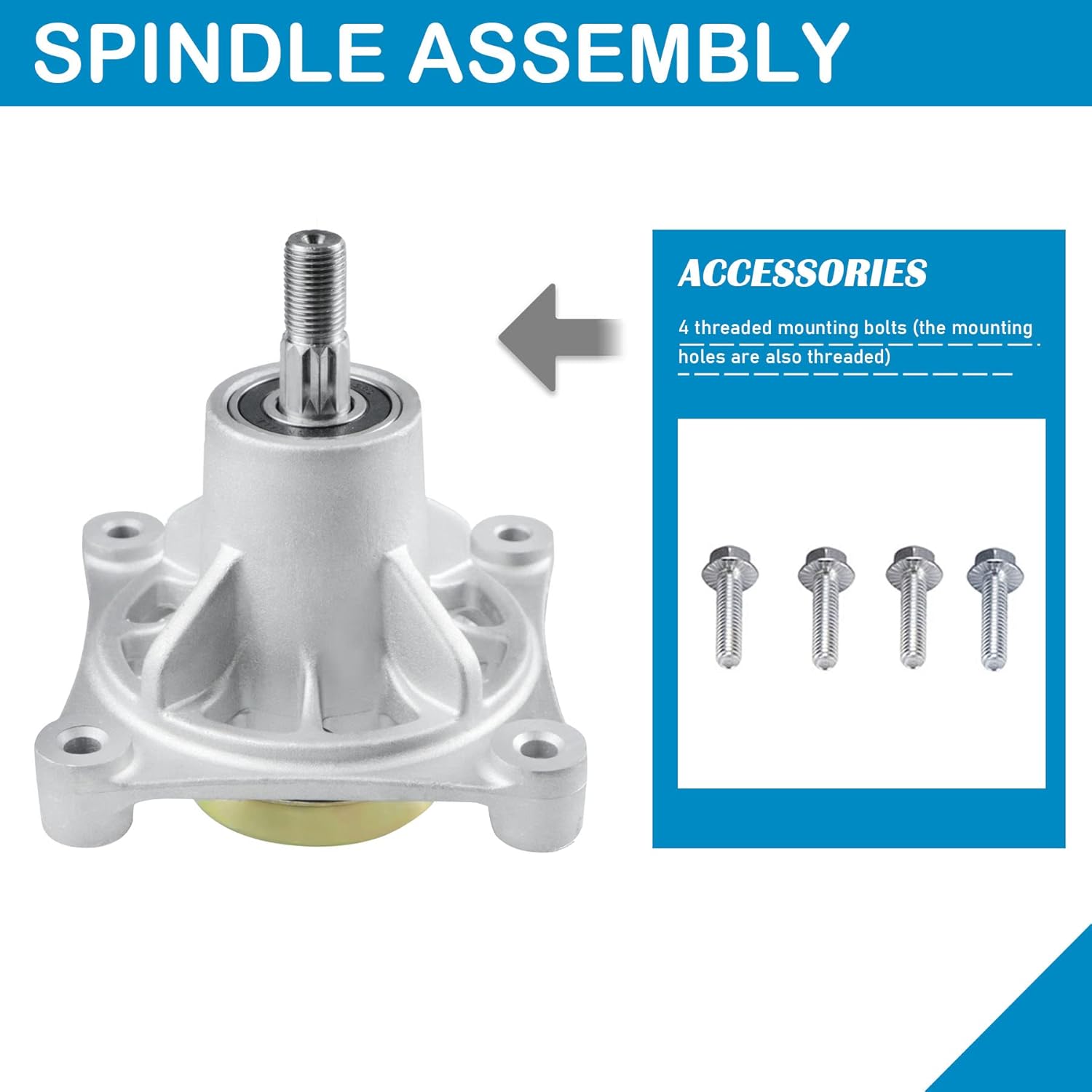 Dibanyou Spindle Assembly Replaces for Hustler 604214 931741 931881 931899 36