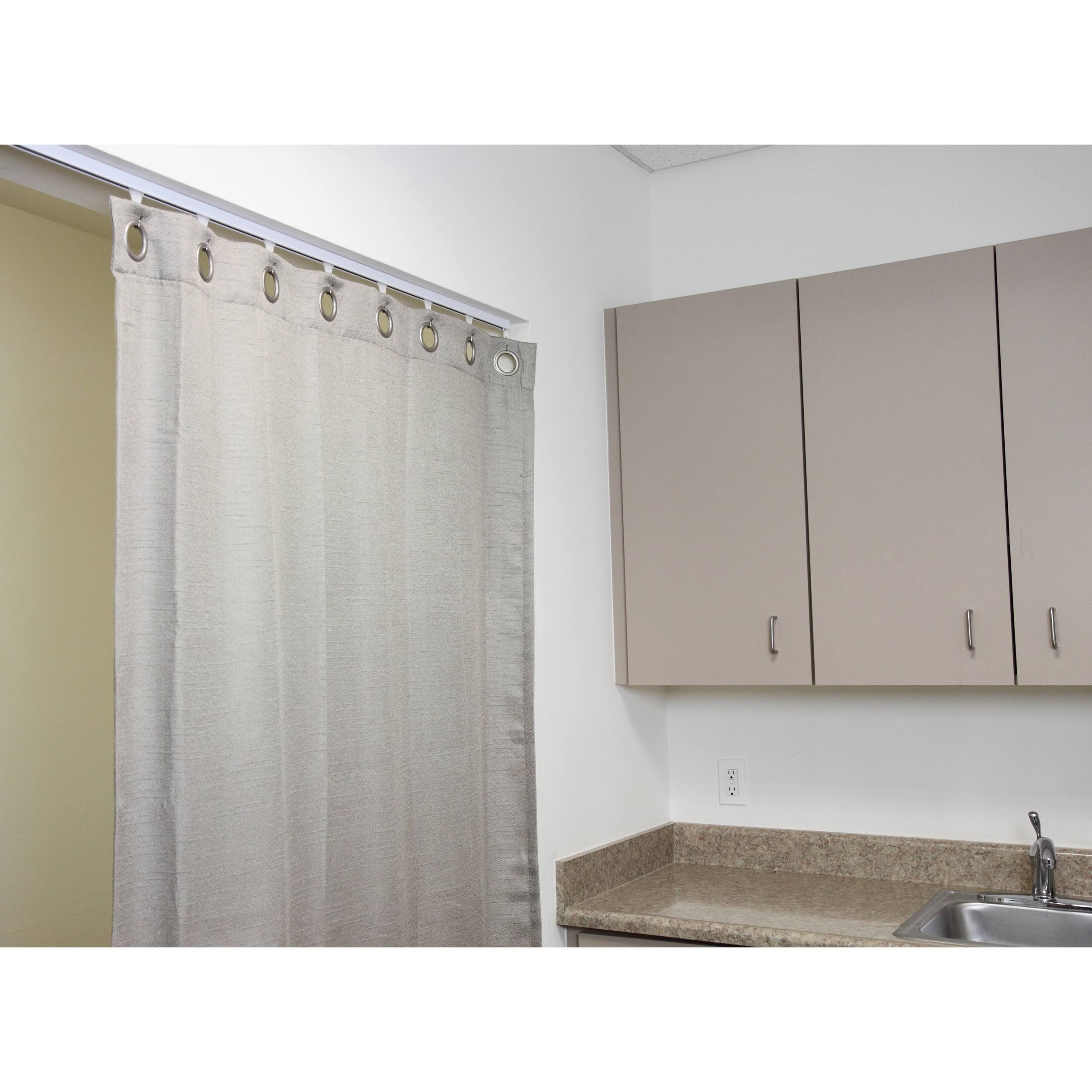 InStyleDesign Multi-Purpose Room Divider Track Kit (Up to 36ft) 4ft