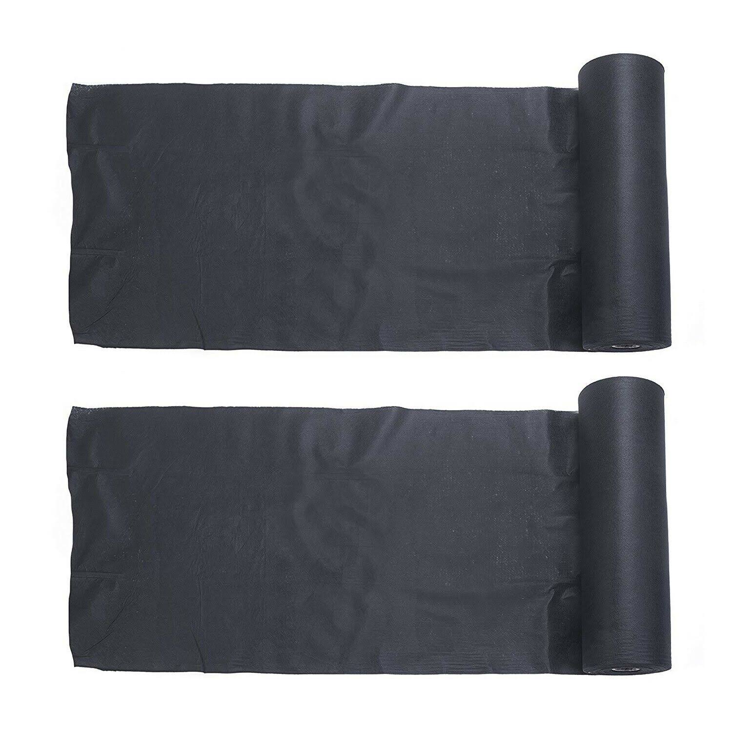 Mutual Industries 3 x 300 Foot Geotextile Drainage Fabric Cut Rolls (2 Pack)