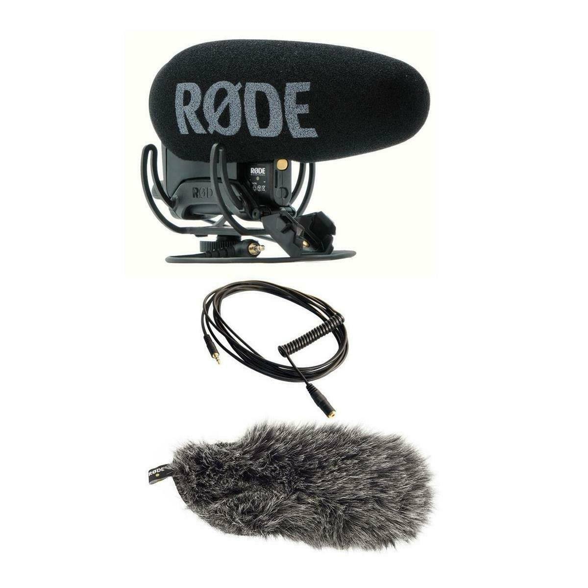 Rode Microphones VideoMic Pro+ Directional On-Camera Microphone with Basic Accessory Kit