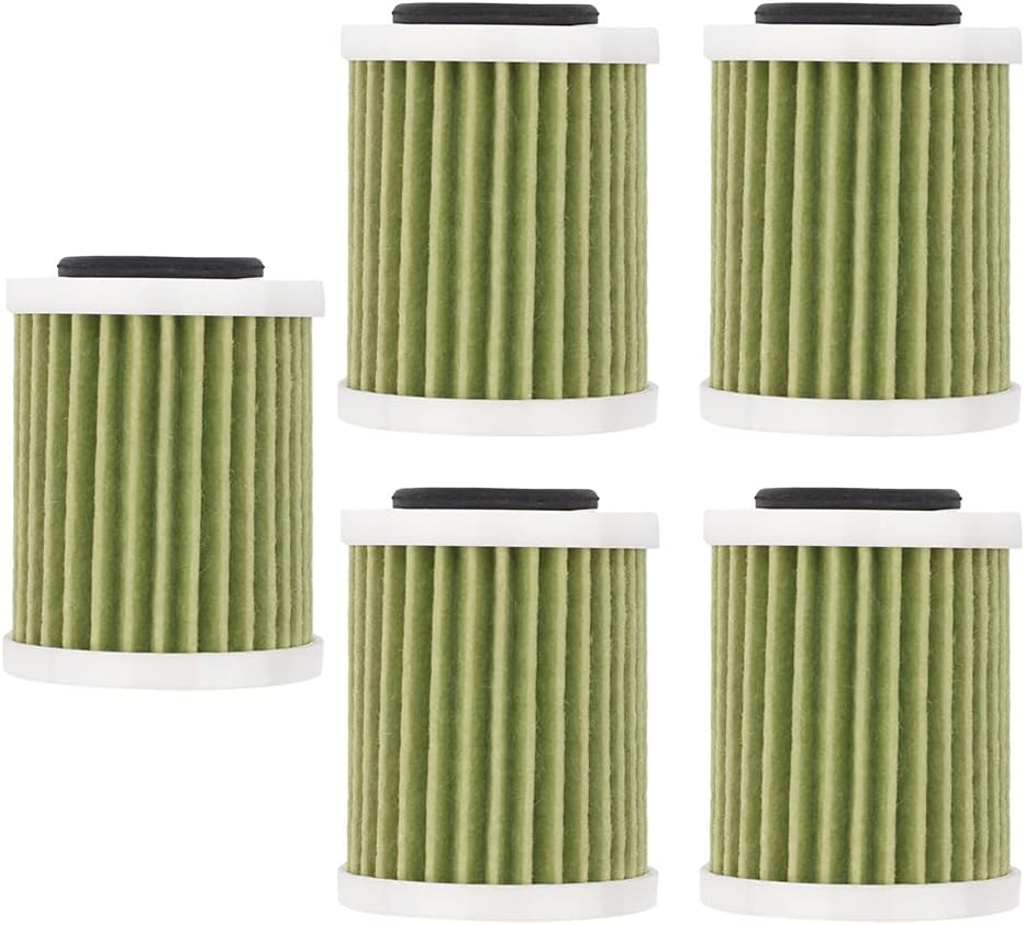 Vichoice F150 Fuel Filter Compatible With Yamaha 250 Outboard Parts Yamaha 6P3 F150 F175 F200 F225 F250 F300 Fuel Water Seperator 6P3-WS24A-01(Pack of 5)