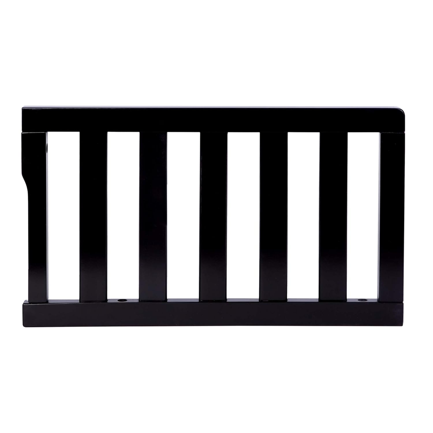 Dream On Me Universal Convertible Crib Toddler Guard Rail, Black Pack of 2
